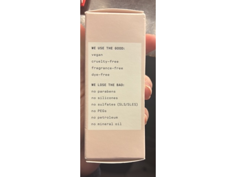 Versed Mood Lighting Glow Drops, Rose, 1 fl oz/30 mL