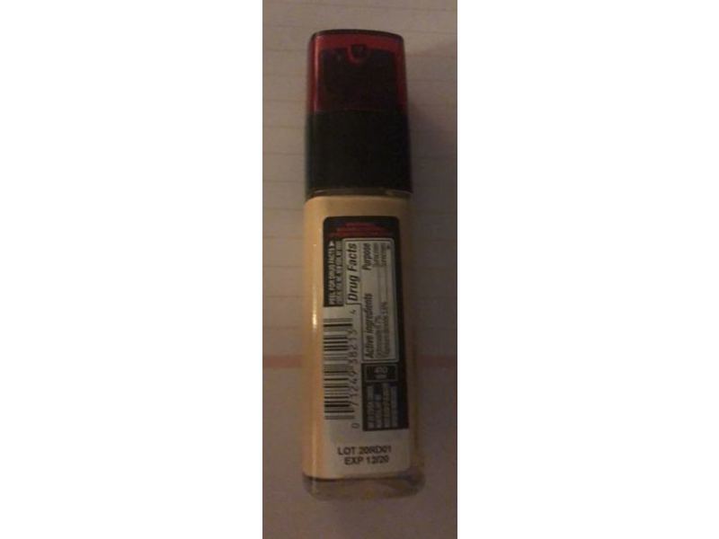 L'Oréal Paris Infallible Fresh Wear Foundation, 410 Ivory, SPF 25, 1 fl oz/30 mL