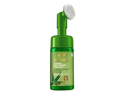 Wow Foaming Face Wash, Aloe Vera, 3.35 fl oz/100 mL