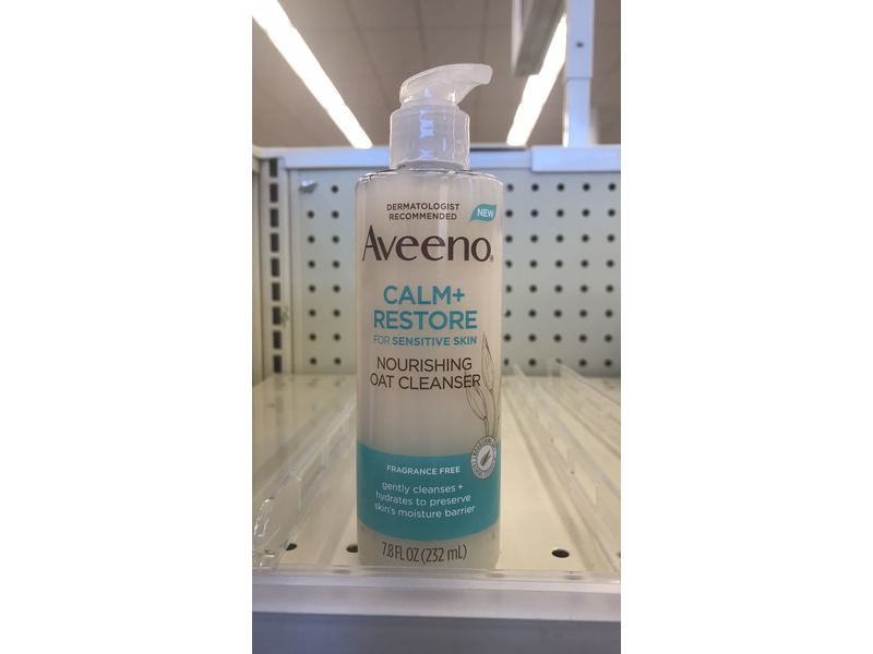 aveeno calm and restore cleanser