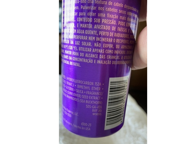 Obliphica Professional Quick-Dry Volume Spray, Seaberry, 5.7 oz/200 mL