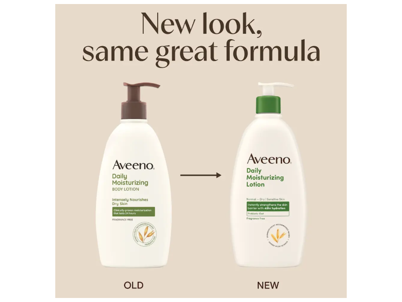 Aveeno Daily Moisturizing Lotion, 18 fl oz/532 mL