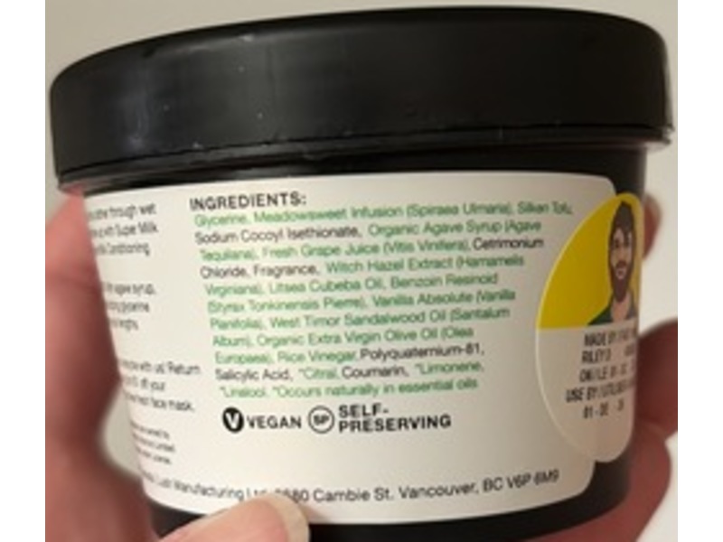 Lush Super Milk Protein Shampoo, 3.5 oz/100 g