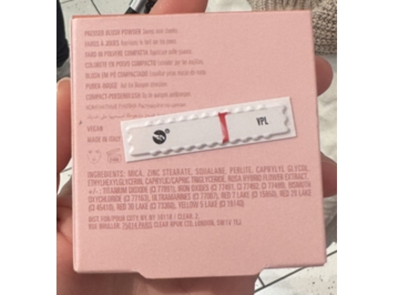 Kylie Jenner Pressed Blush Powder, 335 Baddie On The Block, 0.35 oz/10 g