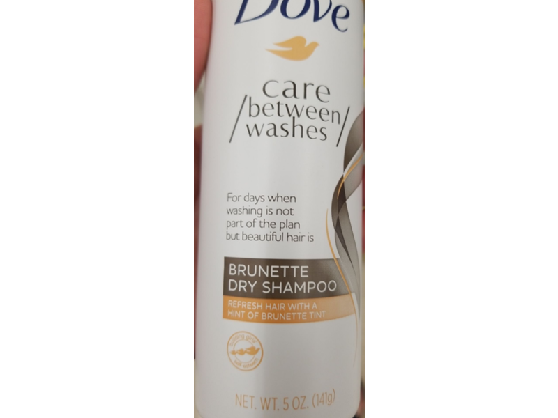 Dove Care Between Washes Dry Shampoo, Brunette, 5 oz/141 g