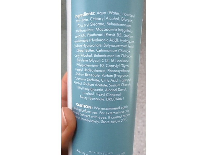 Akin Damage Repair Conditioner, Australian Macadamia Oil, Hyaluronic Acid & Panthenol, 12.68 fl oz/375 mL