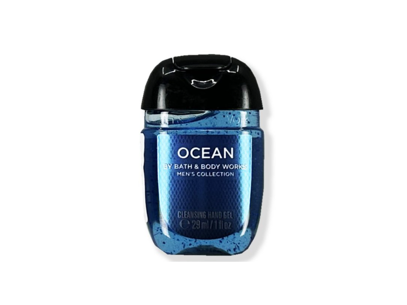 Bath & Body Works Anti-Bacterial Hand Gel, Ocean, 1 fl oz/ 29 mL