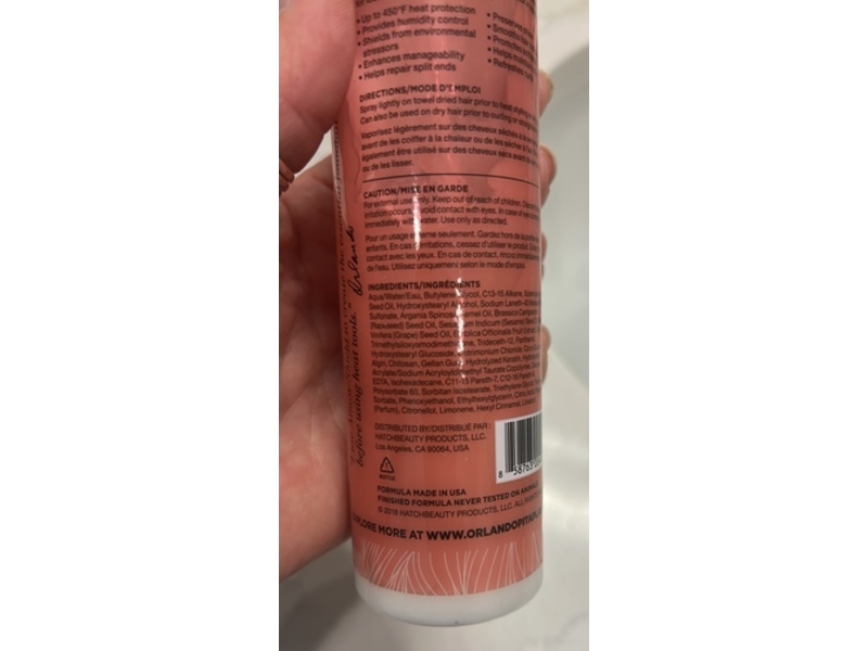 Orlando Pita Play Atmos-Sheild Hair Protectant Spray, 6.5 fl oz/192 mL