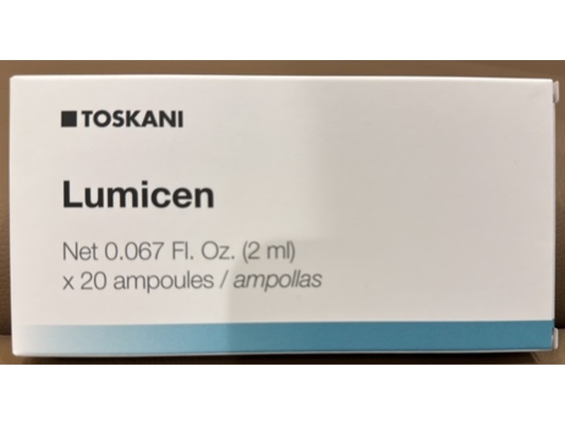 Toskani Lumicen, 0.067 fl oz/2 mL 20 counts