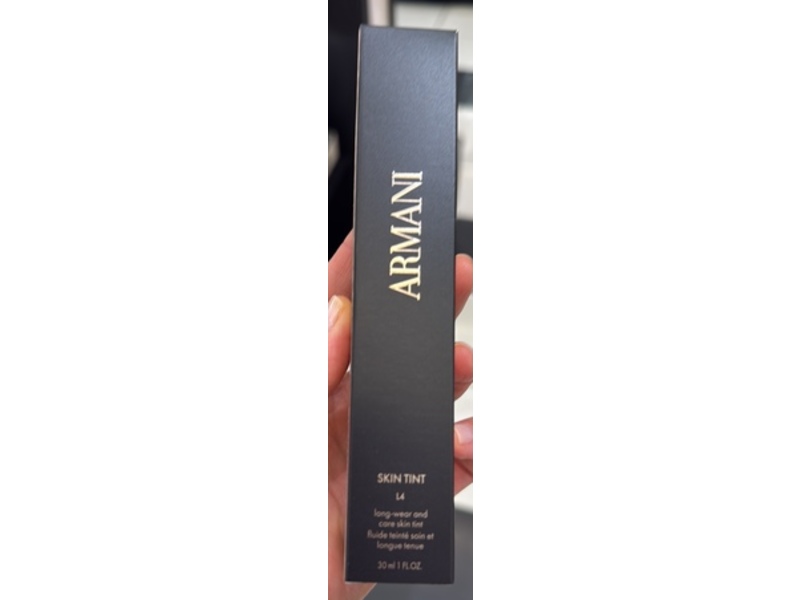 Armani Longwear & Care Skin Tint, L4, 1 fl oz/30 mL