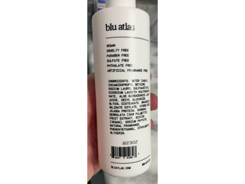 Blu Atlas Classic Shampoo, 8 oz/235 mL