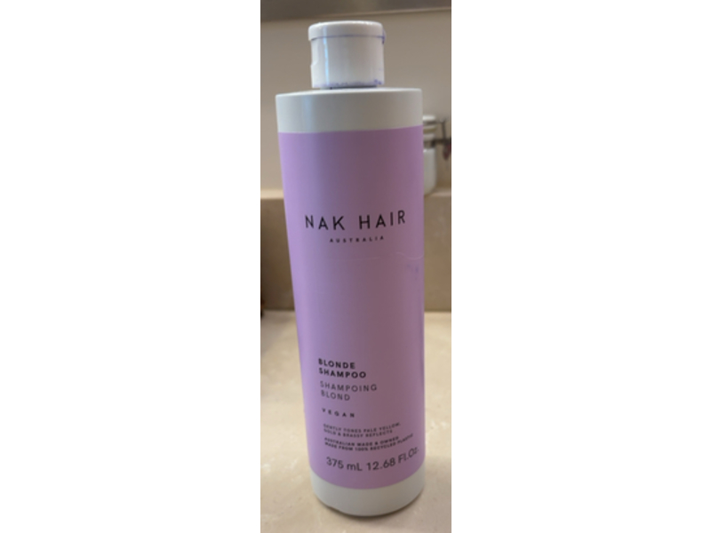 Nak Hair Blond Shampoo, 12.68 fl oz/375 mL
