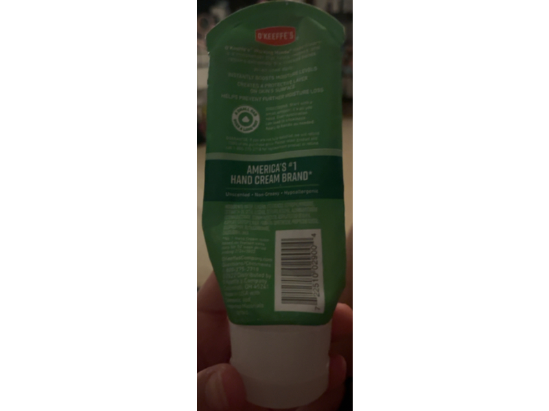 O'Keeffe's Working Hands Cream, 3 oz/85g