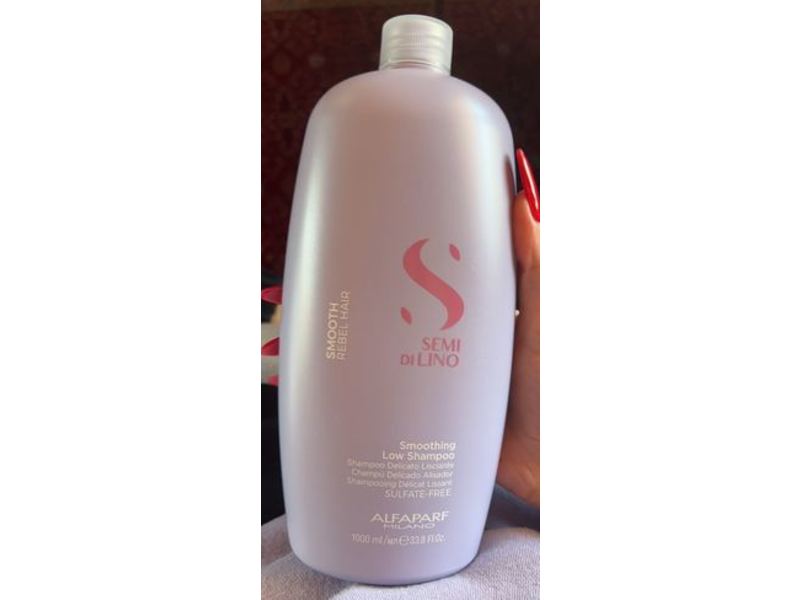 Alfaparf Milano Semi Di Lino Smoothing Low Shampoo, 33.8 fl oz/1000 mL