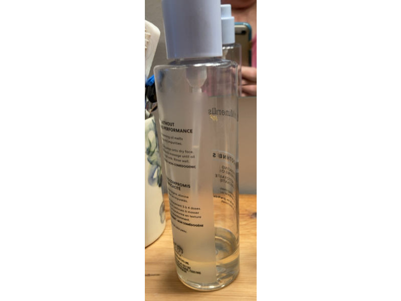 Bare Minerals Smoothness Hydrating Cleansing Oil, Pomegranate, 6 fl oz/180 mL