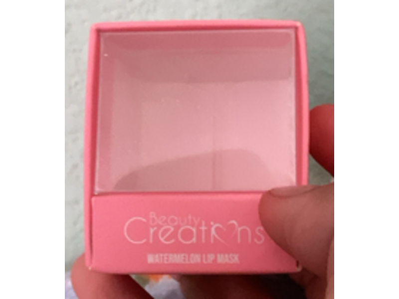 Beauty Creations Lip Mask, Watermelon, 0.13 oz/3.8 g