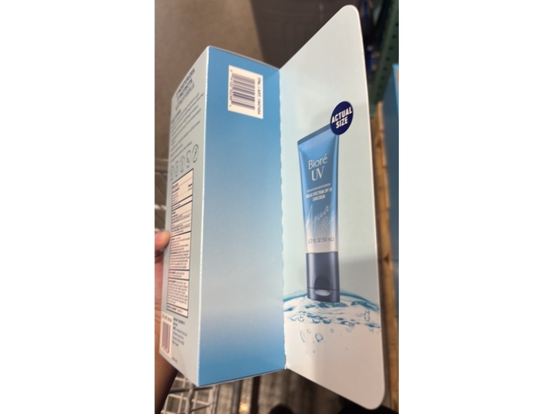 Biore UV Aqua Rich Sunscreen, SPF 50, 1.7 fl oz/50 mL, 3 Count