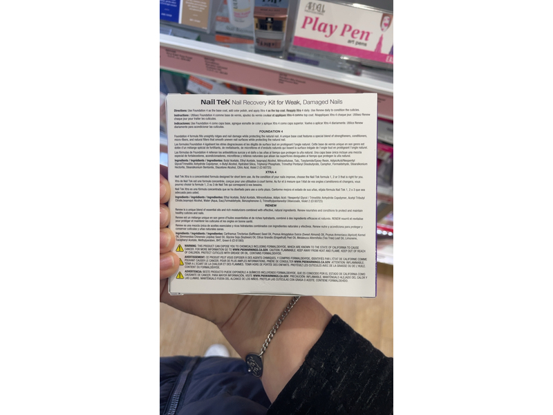 Nail Tek Nail Recovery Kit for Weak, Damaged Nails