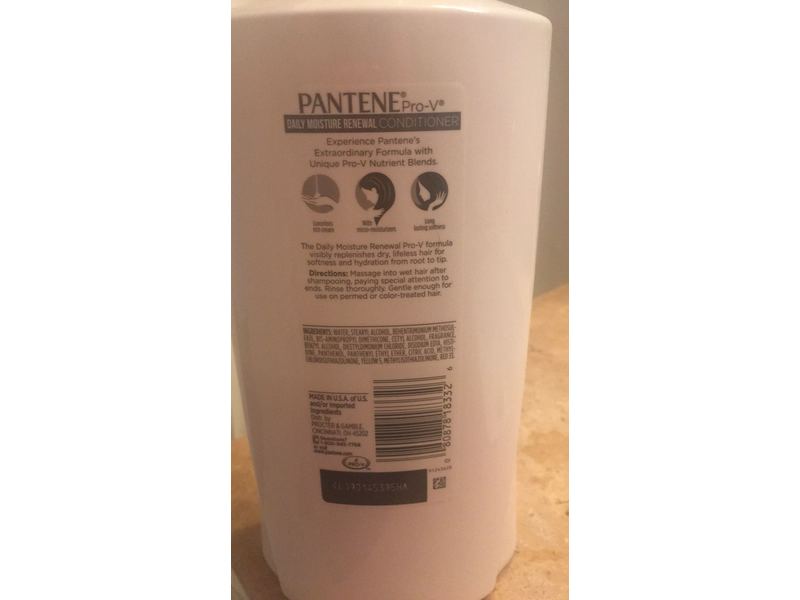 Pantene Pro-V Daily Moisture Renewal Conditioner, Hydrating, 28.9 fl oz/855 mL