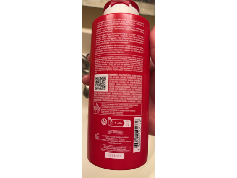 Clarins Active Skin Smoothing Expert Body Fit, 13.6 oz/400 mL