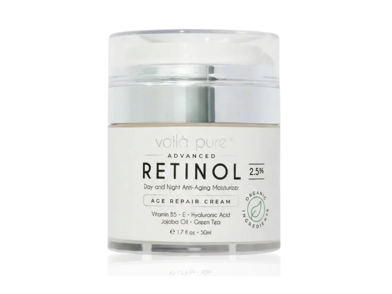Voila Pure Retinol Moisturizer, 1.7 fl oz/50 mL