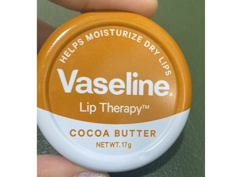 Vaseline Lip Therapy, Cocoa Butter, 0.6 oz/17 g