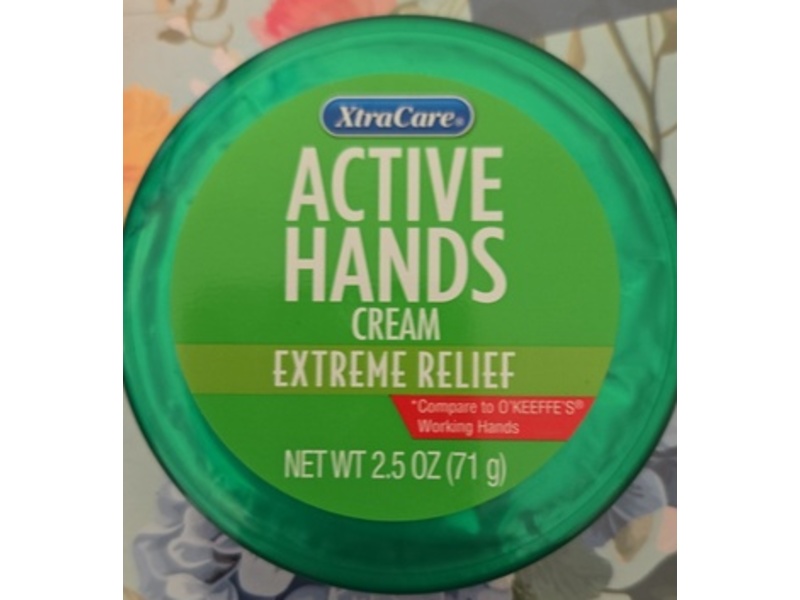 XtraCare Active Hands Cream, 2.5 oz/71 g