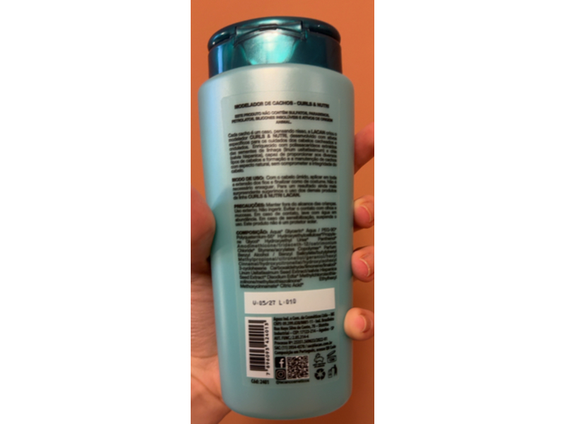 Lacan Curls & Nutri Curling Conditioner, 10.14 fl oz/300 mL