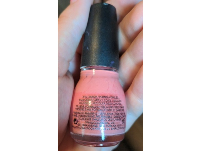 Sinful Colors Nail Polish, Island Coral 1103, 0.5 fl oz/15 mL