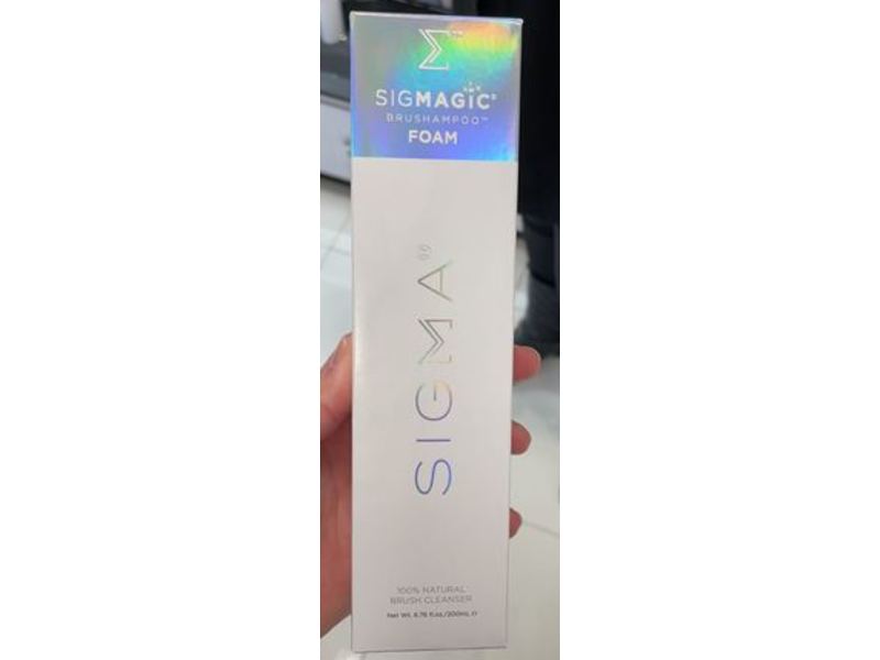 Sigmagic Brush Cleaner, Brushampoo Foam, 6.76 fl oz/200 mL