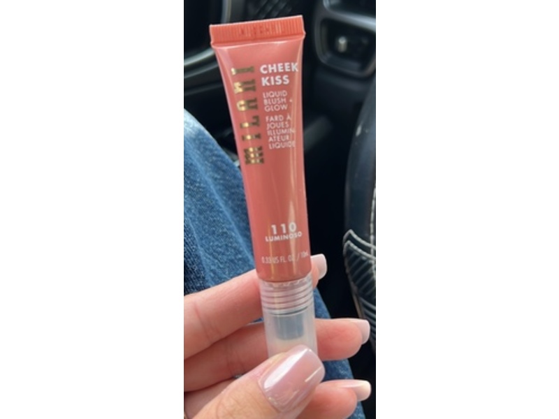 Milani Cheek Kiss Blush + Glow Highlighter,110 Luminoso, 0.33 fl oz/10 mL