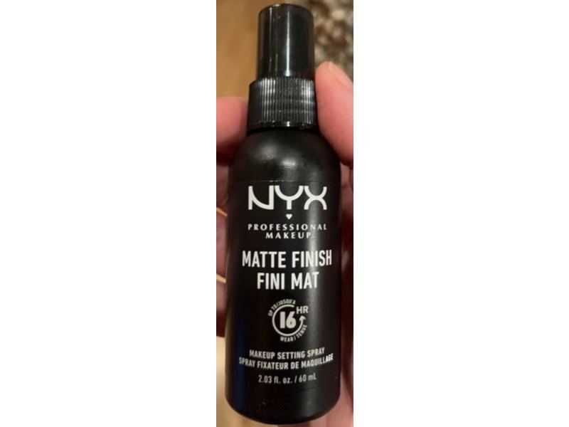 Nyx Professional Makeup Setting Spray, Matte Finish, 2.03 fl oz/60 mL