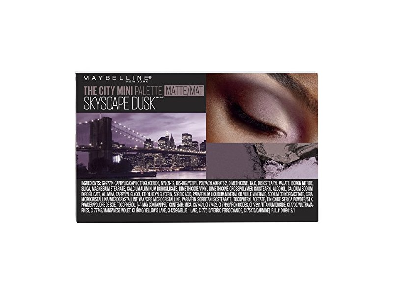 Maybelline The City Mini Eyeshadow Palette Makeup, Skyscape Dusk, 0.14 oz.