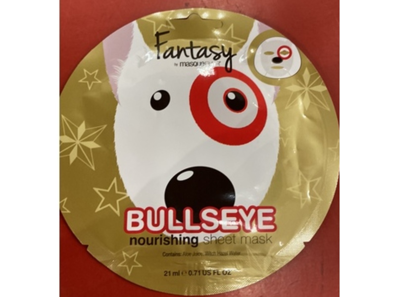 Fantasy Nourishing Sheet Mask, Bullseye, 0.71 fl oz/21 mL