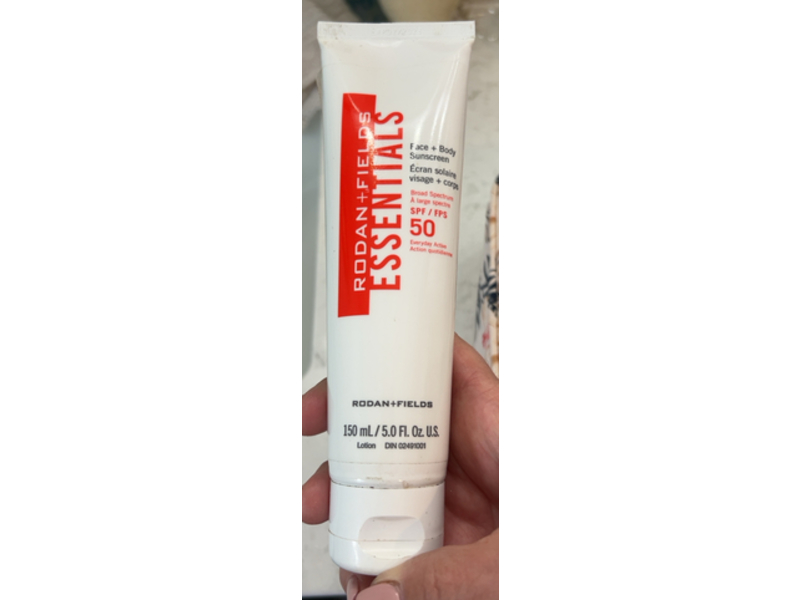 Rodan + Fields Essentials Face + Body Sunscreen, SPF 50, 5.0 fl oz/150 mL
