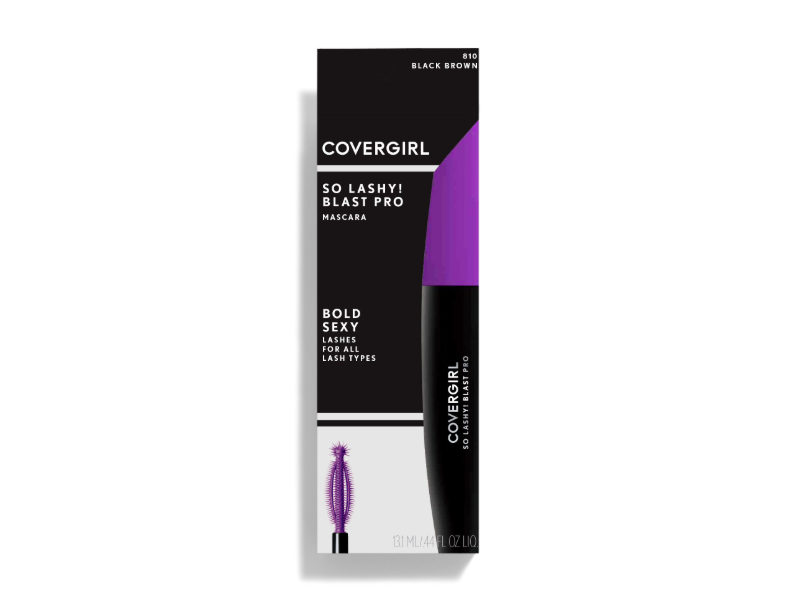 CoverGirl So Lashy! Blastpro Mascara, 810 Black Brown, 0.44 oz/13.1 mL