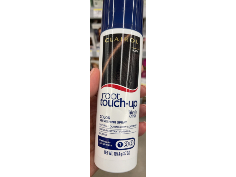 Clairol Root Touch-Up Color Refreshing Spray, Black, 3.7 oz/105.4 g