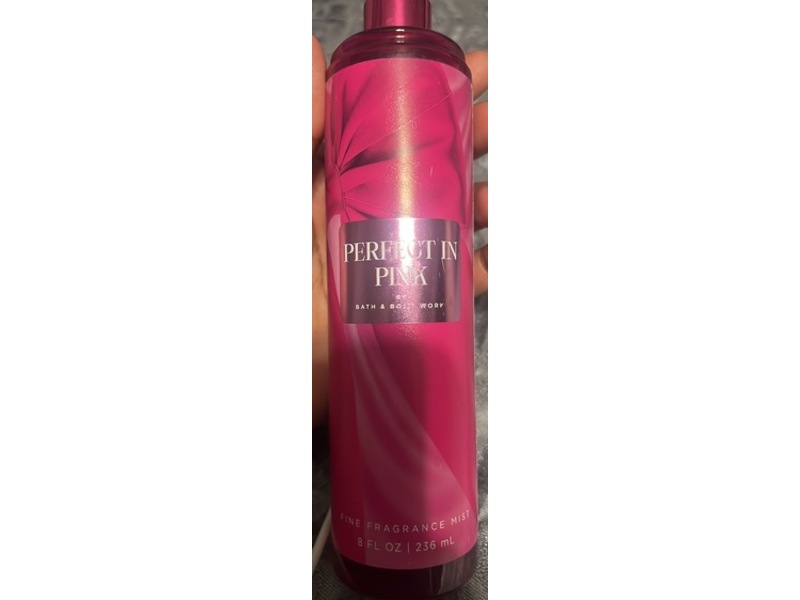 Bath & Body Works Fine Fragrance Mist, Perfect In Pink, 8 fl oz/236 mL