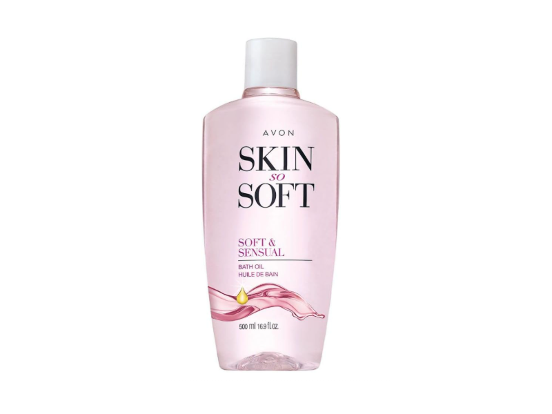 Avon Skin So Soft Bath Oil, Soft & Sensual, 16.9 fl oz/500 mL