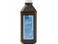Medline Antiseptic Solution, Hydrogen Peroxide 3%, 16 fl oz/473 mL - thumbnail 1