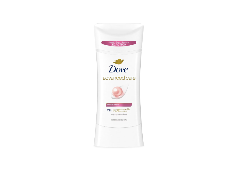 Dove Advanced Care Antiperspirant Deodorant, Beauty Finish, 2.6 oz/74 g