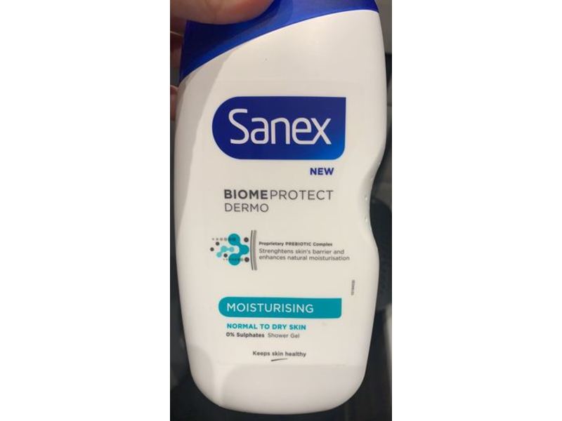 Sanex Biomeprotect Dermo Moisturising Shower Gel, Normal To Dry Skin, 415 mL