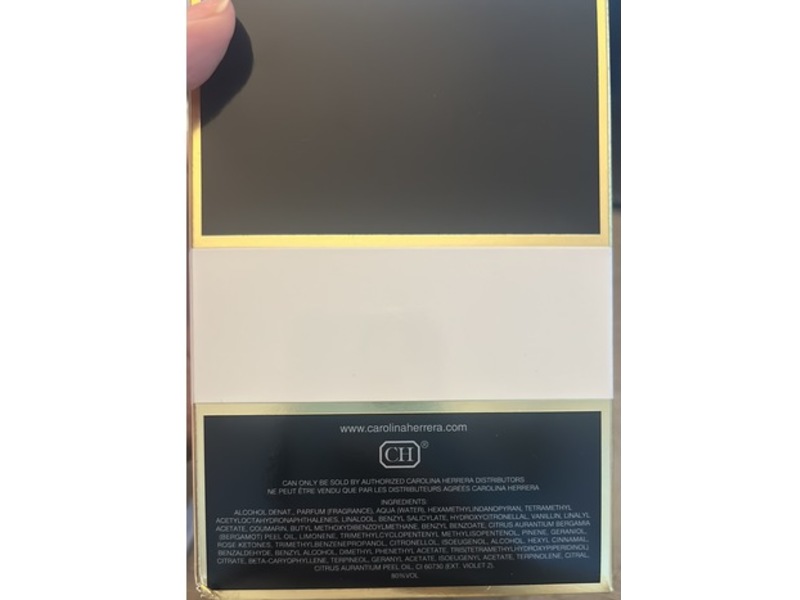 Carolina Herrera Eau De Parfum Natural Spray, Good Girl, 1.7 fl oz/50 mL