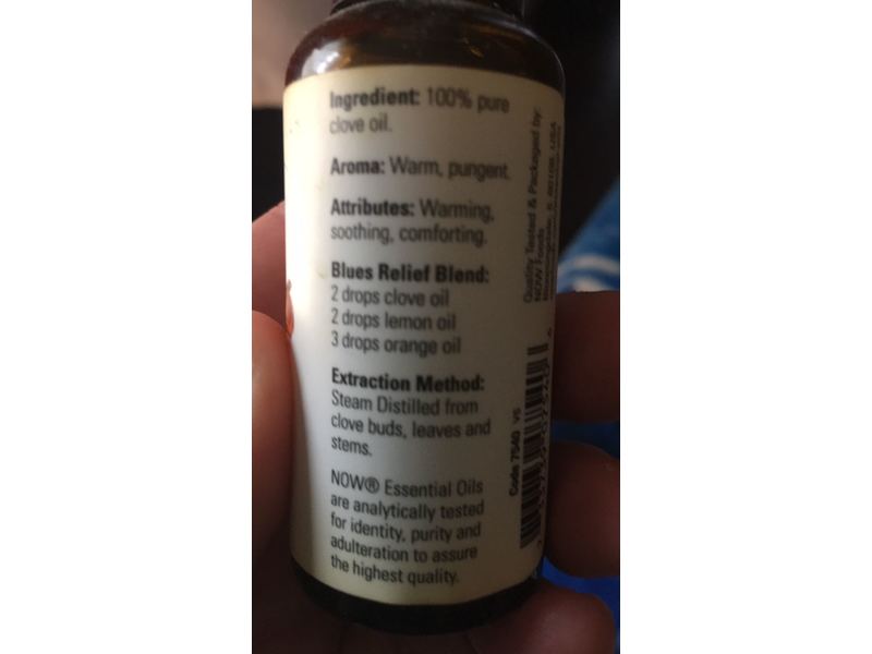 Now Essential Oils, Clove Oil, 1 fl oz/30 mL