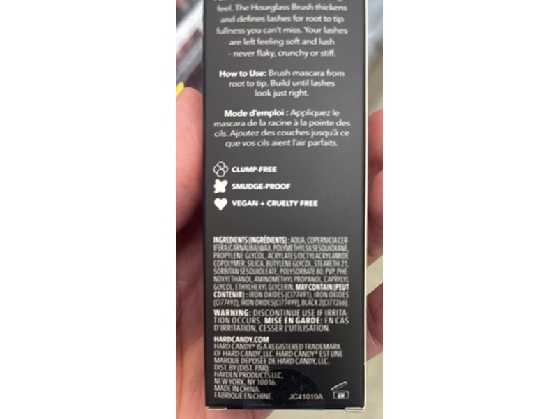 Hard Candy Full Volume Mascara, Espresso, 0.17 oz/5 g