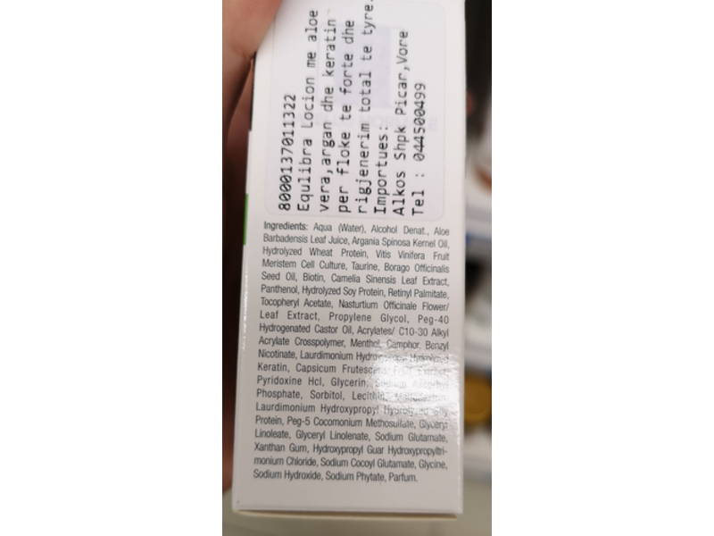 Equilibra Fortifying Anti-Fall Lotion, 75 mL