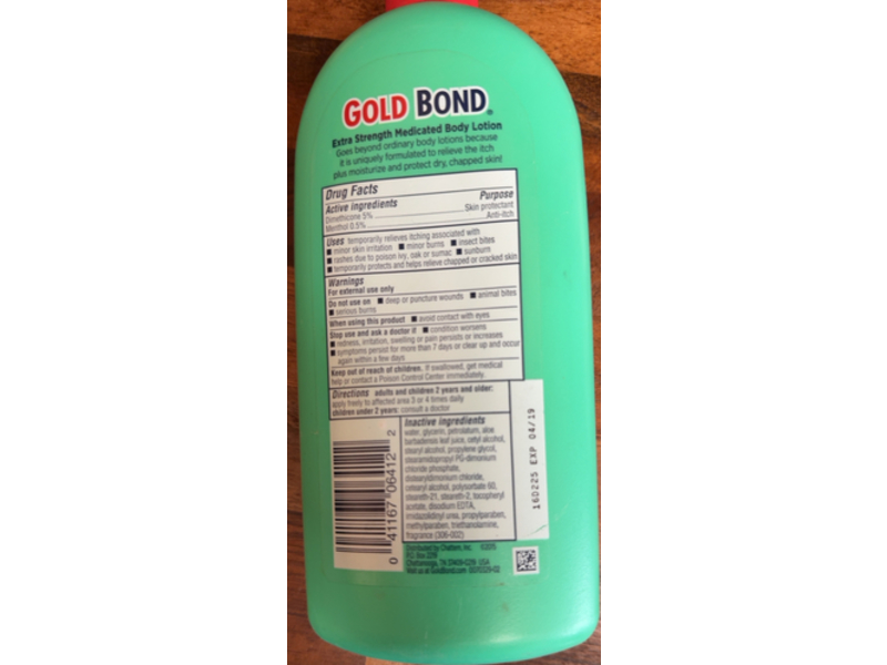 Gold Bond Body Lotion, Aloe & Vitamin E, 14 oz/396 g