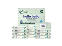 Hello Bello Premium Wipes, Simply Sage, Pack Of 12, 720 Count - thumbnail 1
