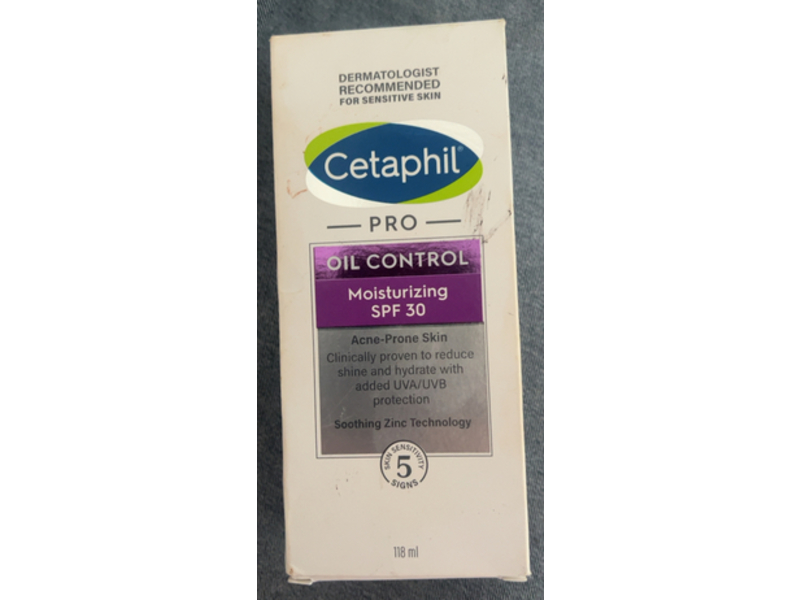 Cetaphil Pro Oil Control Moisturising Cream, SPF 30, 4 fl oz/118 mL