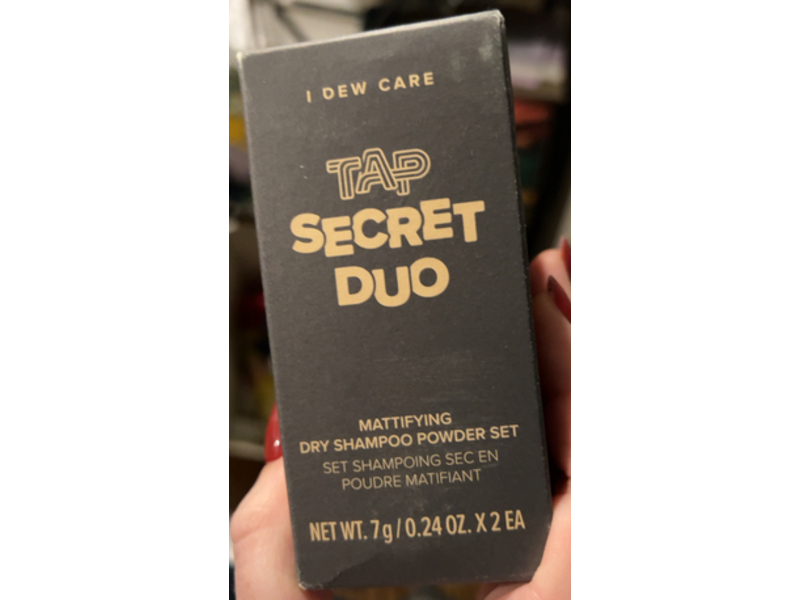 I Dew Care Tap Secret Mattifying Dry Shampoo Powder Set, Original, 0.24 fl oz/7 g